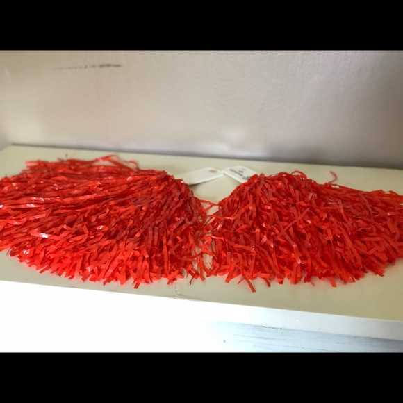 Authentic SF Giants World Series Cheer Pom Poms - Picture 6 of 8